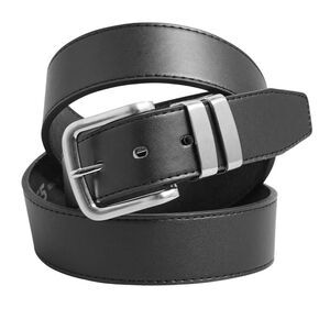 Duke D555 Noah Bonded Leather Waist Belt / Black